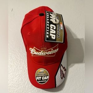 Kevin Harvick 2015 Chase Authentics #4 Budweiser Pit Hat NWT